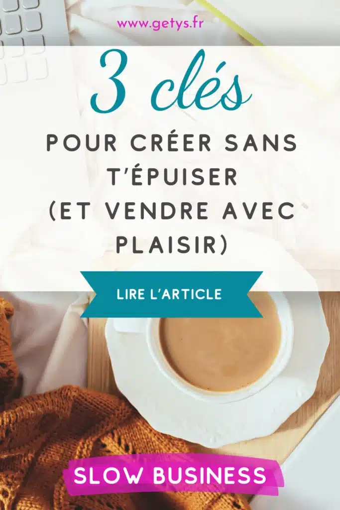 créer sans s'épuiser